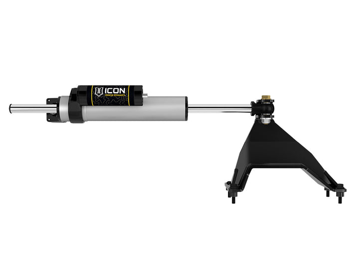 ICON Vehicle Dynamics 2005-2026 Ford F-450/F-550 Super Duty, 2.5 Piggyback Centerline Steering Stabilizer Kit