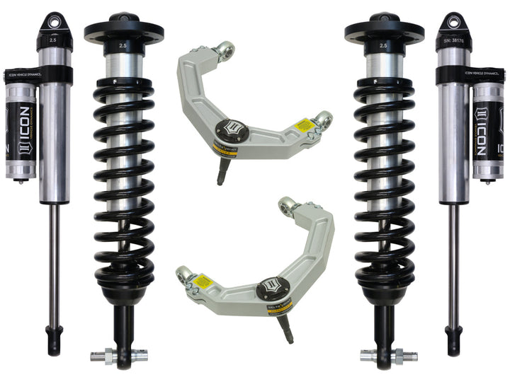 ICON Vehicle Dynamics 2015-20 Ford F150 4WD, 0-2.63" Lift, Stage 3 Suspension System, Billet UCA