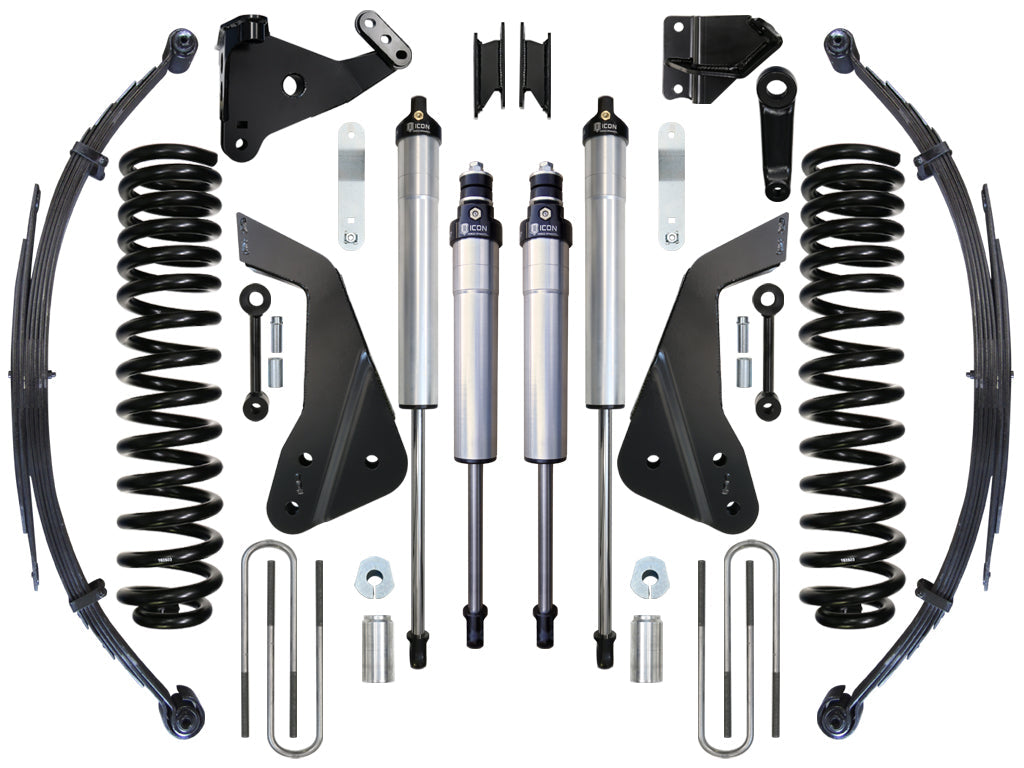 ICON Vehicle Dynamics 2008-2010 Ford F250/F350, 7" Lift, Stage 3 Suspension System