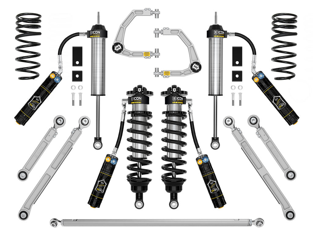 ICON Vehicle Dynamics 2022-2026 Toyota Tundra, 1.25-3.25" Lift, Stage 3 (TRD), 3.0 Suspension System, Billet, CDXS