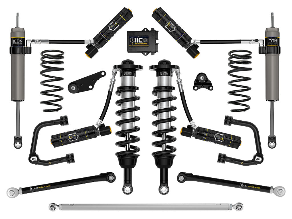 ICON Vehicle Dynamics 2024-2026 Toyota Land Cruiser 250 Series, 1.25-3" Lift, Stage 11 Suspension System, Tubular