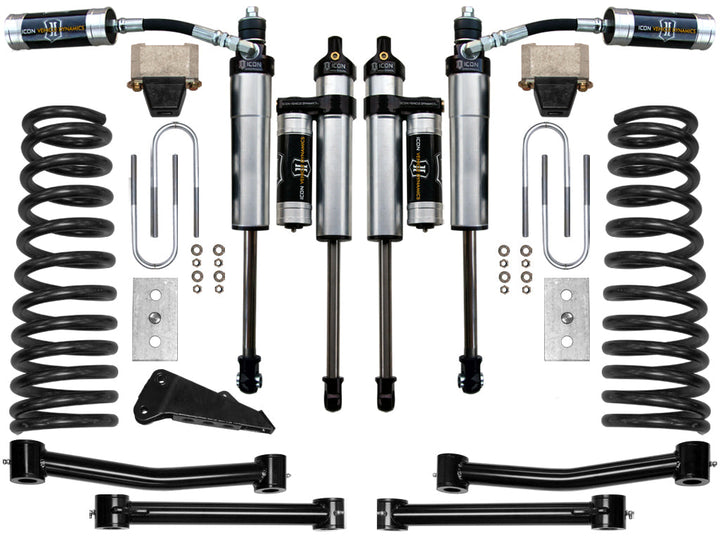 ICON Vehicle Dynamics 2003-2008 Ram 2500/3500 4WD, 4.5" Lift, Stage 3 Suspension System