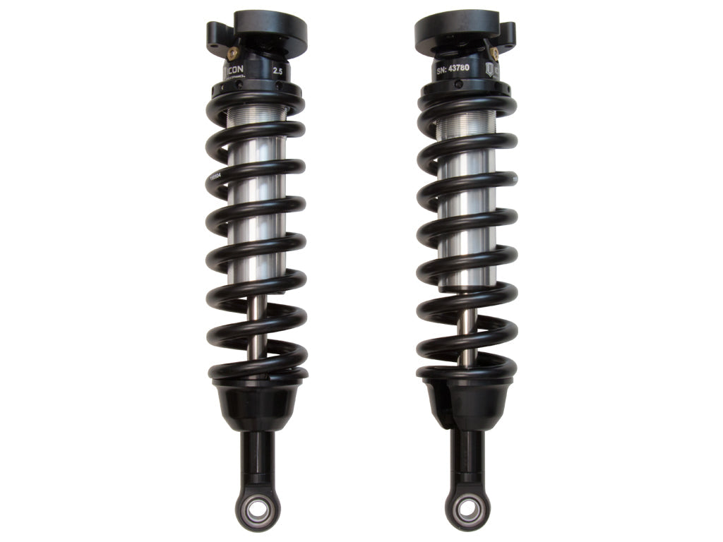 ICON Vehicle Dynamics 2011-2022 Ford Ranger T6, 1-3” Lift, V.S. 2.5 Series Coilover Kit, Internal Reservoir
