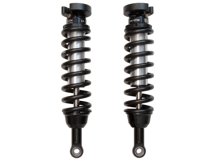 ICON Vehicle Dynamics 2011-2022 Ford Ranger T6, 1-3” Lift, V.S. 2.5 Series Coilover Kit, Internal Reservoir