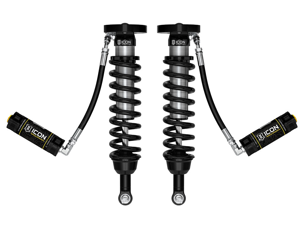 ICON Vehicle Dynamics 2019-2026 Chevrolet Silverado 1500, 1.5-3.5” Lift, Front, V.S. 2.5 Series Coilover Kit, Extended Travel, Remote Reservoir, Pair