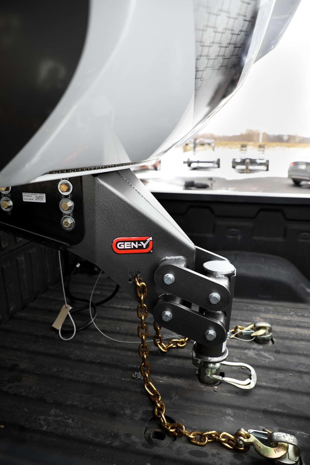 Gen Y Hitch Fifth Wheel-to-Gooseneck Safety Chain 26K Capacity