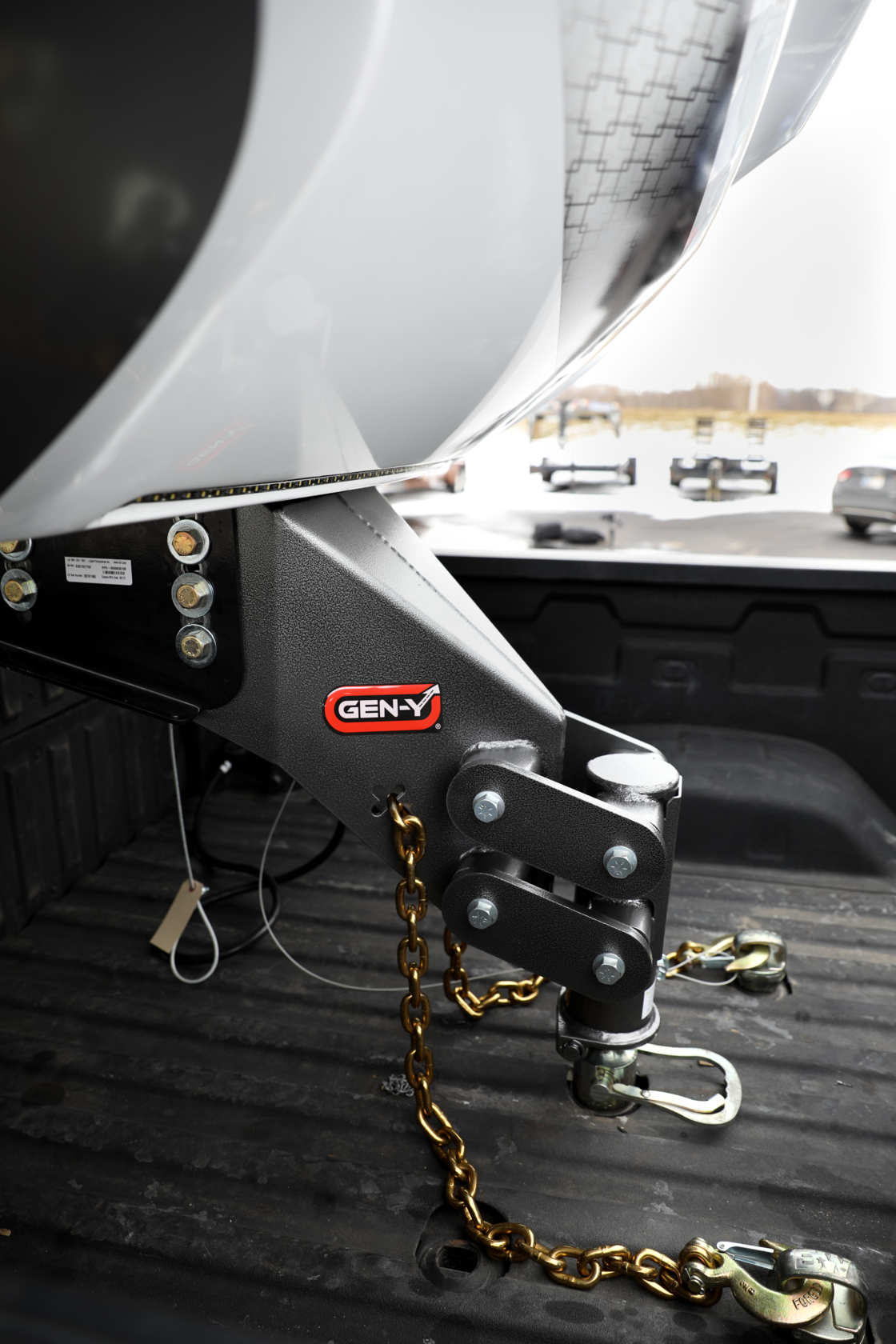 Gen Y Hitch Fifth Wheel-to-Gooseneck Safety Chain 26K Capacity