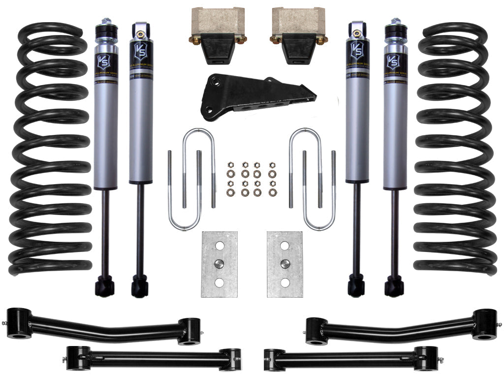 ICON Vehicle Dynamics 2003-2008 Ram 2500/3500 4WD, 4.5" Lift, Stage 1 Suspension System