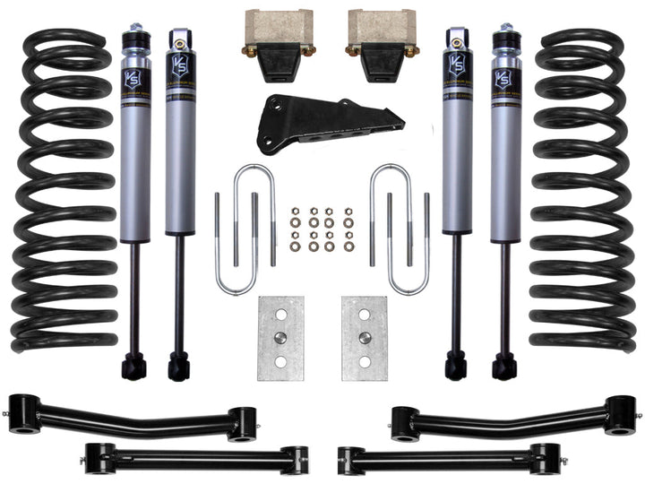 ICON Vehicle Dynamics 2003-2008 Ram 2500/3500 4WD, 4.5" Lift, Stage 1 Suspension System