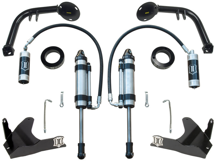 ICON Vehicle Dynamics 03-09 4Runner/07-09 FJ Cruiser/05-15 Tacoma Stage 3 S2 Secondary Shock Kit