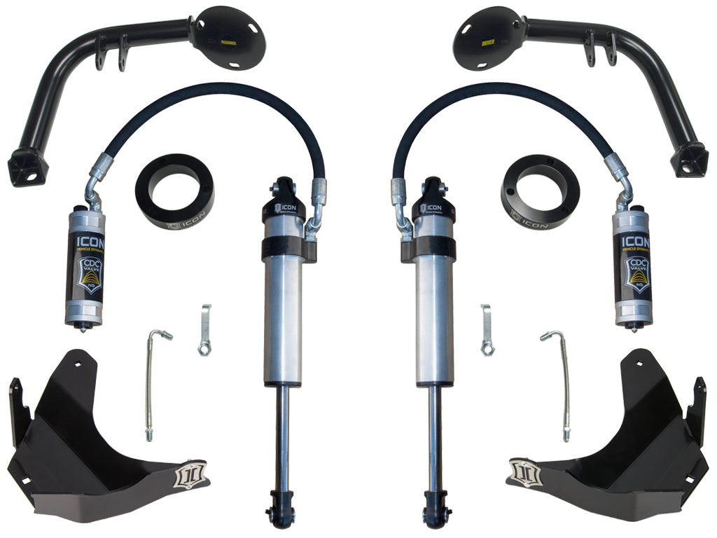 ICON Vehicle Dynamics 2016-2023 Toyota Tacoma, Stage 2 S2 Secondary Shock Upgrade System