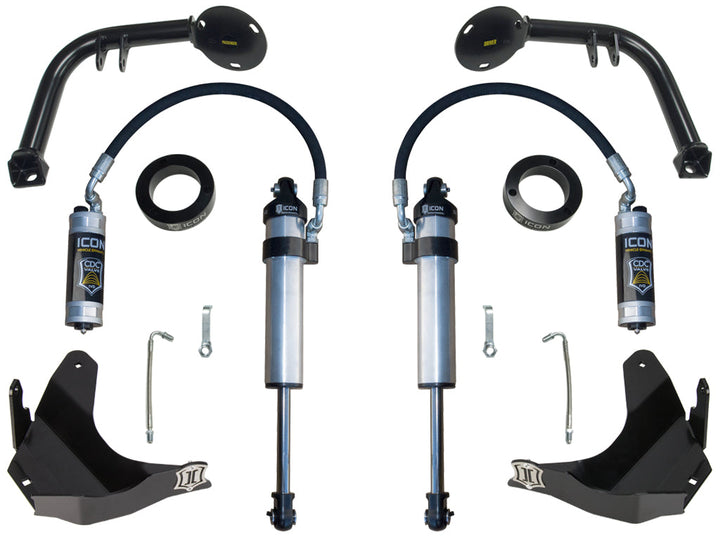 ICON Vehicle Dynamics 2016-2023 Toyota Tacoma, Stage 2 S2 Secondary Shock Upgrade System