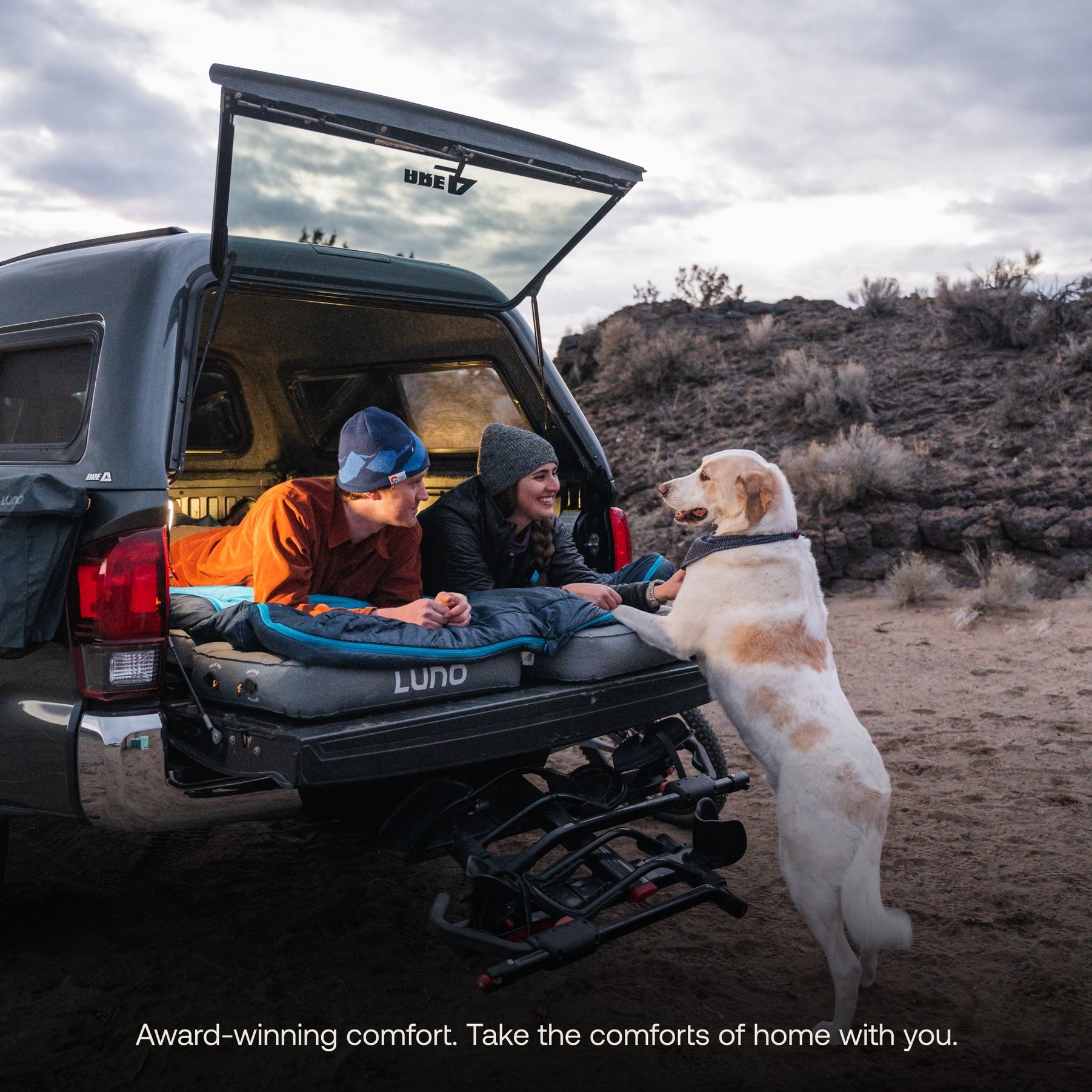 Luno AIR Truck Bed Mattress – Ultra-Comfy for Mid-Size Trucks