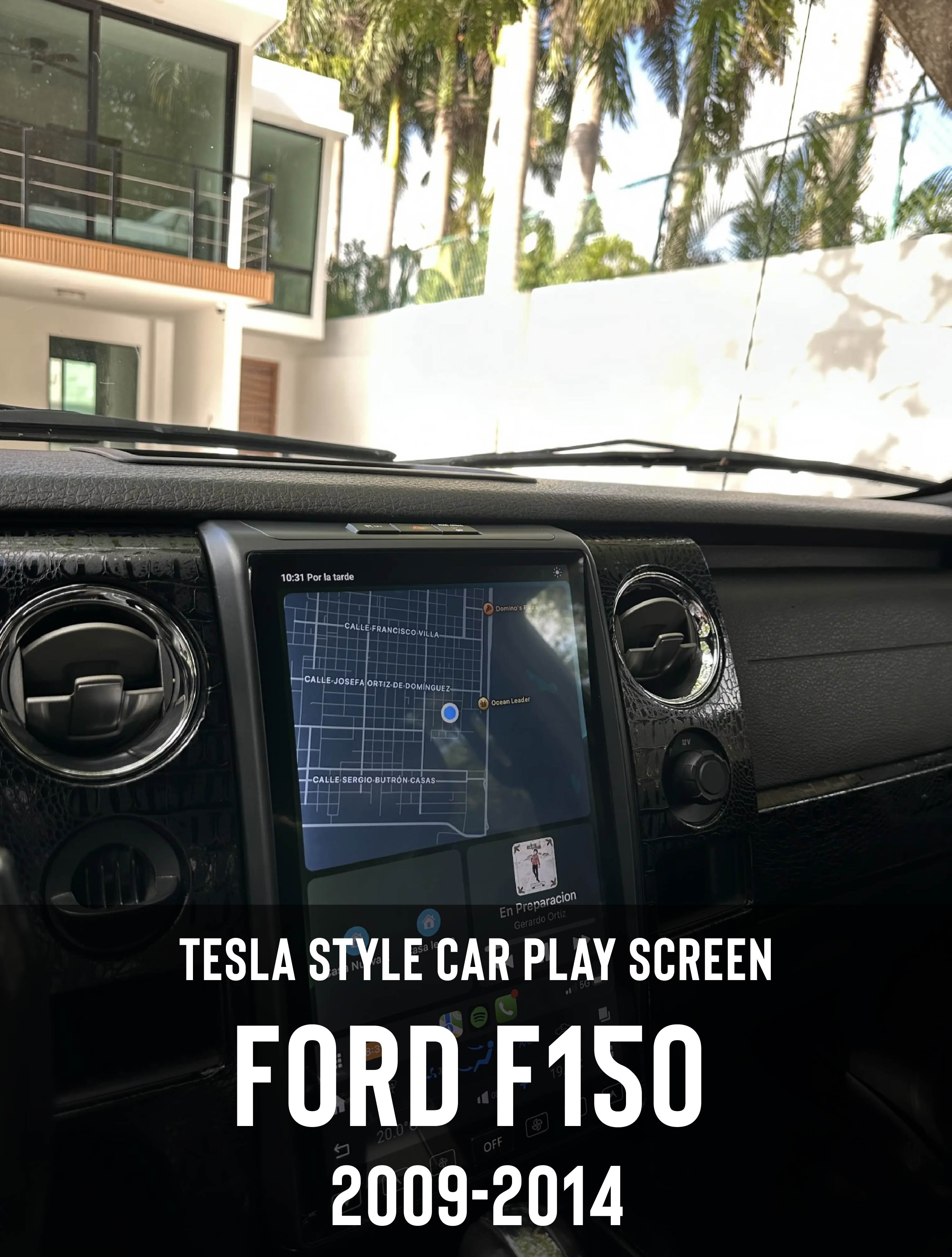 Ford F150 Tesla Screen 2009-2014