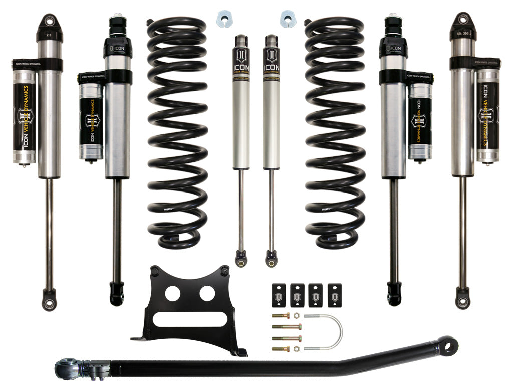 ICON Vehicle Dynamics 2005-2016 Ford F-250/F-350 Super Duty 4WD Diesel, 2.5" Lift, Stage 4 Suspension System