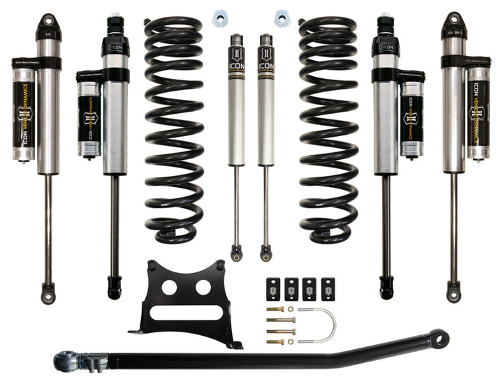 ICON Vehicle Dynamics 2005-2016 Ford F-250/F-350 Super Duty 4WD Diesel, 2.5" Lift, Stage 4 Suspension System