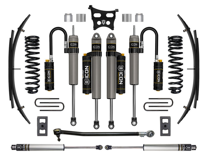 ICON Vehicle Dynamics 2023 Ford F-250/F-350 Super Duty 4WD Diesel, 2.5" Lift, Stage 5 Suspension System w/ Expansion Packs