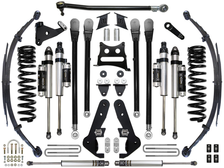 ICON Vehicle Dynamics 2017-2022 Ford F250/F350, 7" Lift, Stage 5 Suspension System