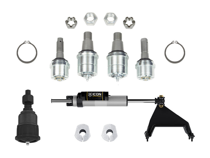 ICON Vehicle Dynamics 2005-2022 Ford F-250/F-350 Super Duty 4WD, Ultimate Front End Kit, Stage 4