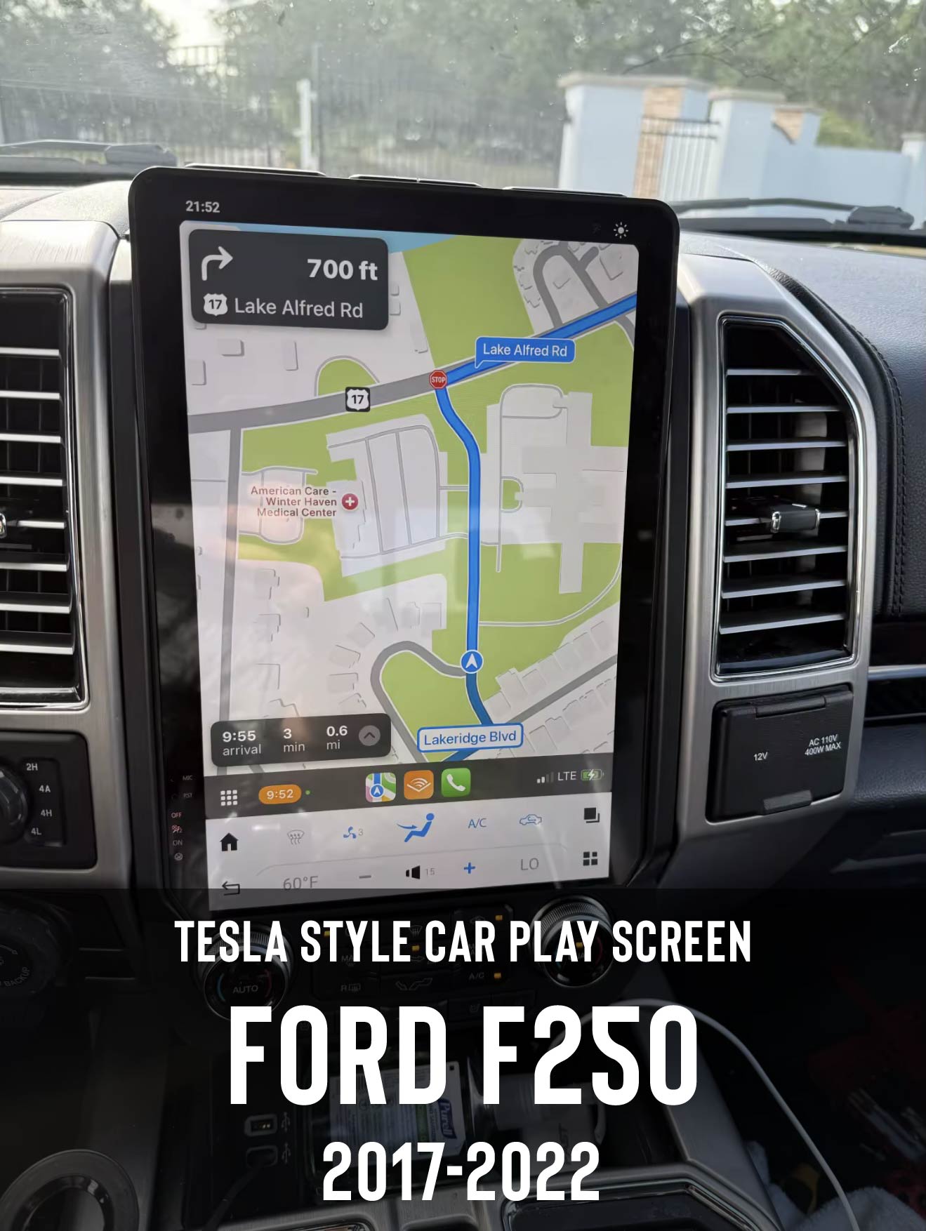 Ford F250 Tesla Screen 2017-2022