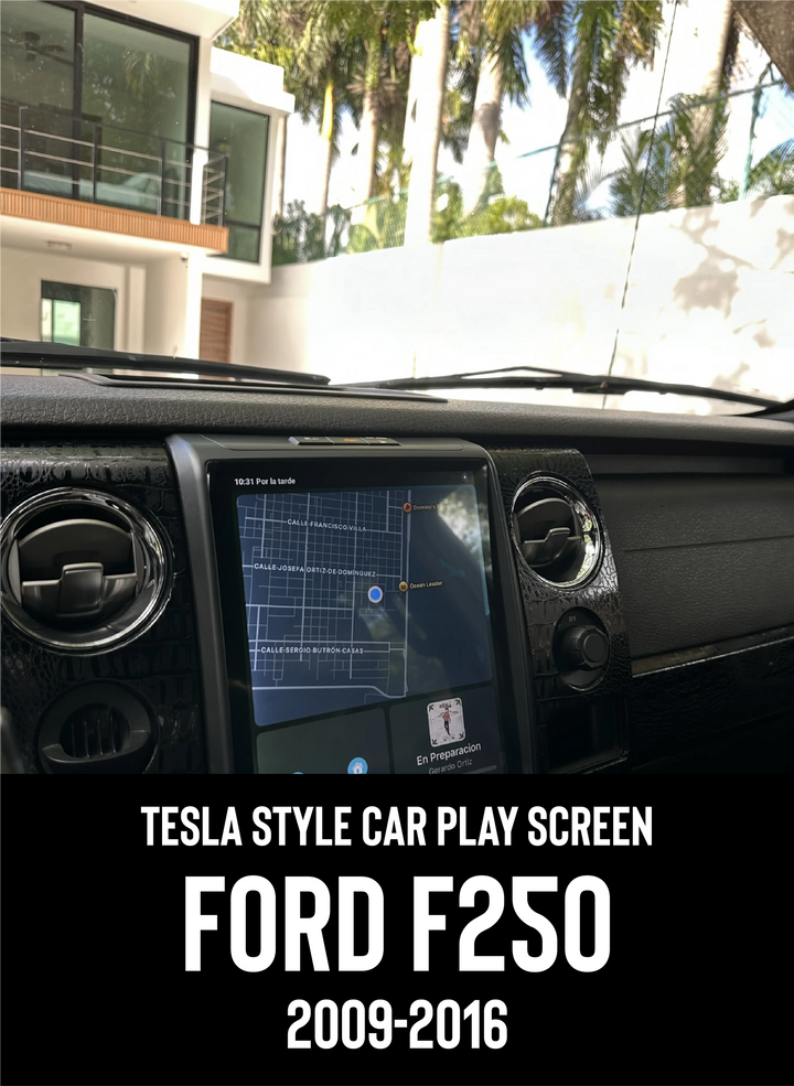 Ford F250 Tesla Style Screen 2009-2016