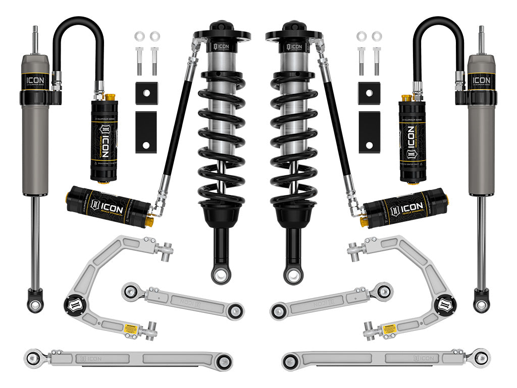 ICON Vehicle Dynamics 2022-2026 Toyota Tundra, 1.25-3.5" Lift, Stage 10, 2.5 Suspension System, Billet, CDCV