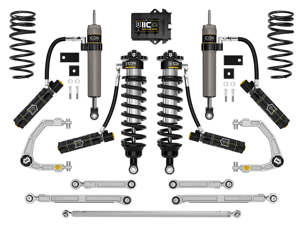 ICON Vehicle Dynamics 2023-2026 Toyota Sequoia, 3-4.25" Lift, Stage 3 3.0 Suspension System, Billet, TRD
