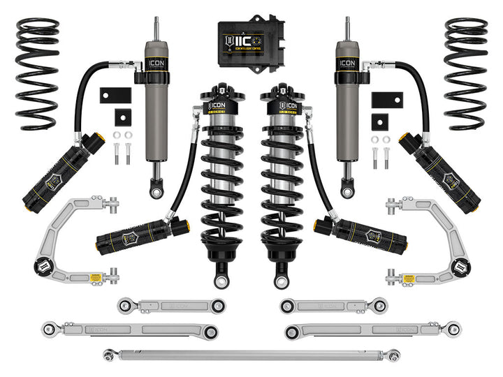 ICON Vehicle Dynamics 2023-2026 Toyota Sequoia, 3-4.25" Lift, Stage 3 3.0 Suspension System, Billet, TRD