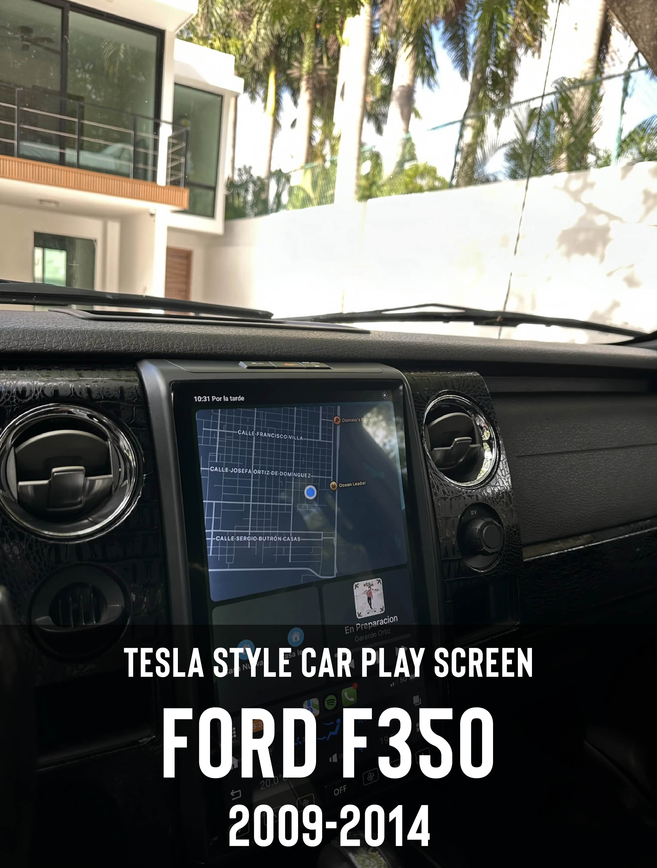 Ford F350 Tesla Screen 2009-2014