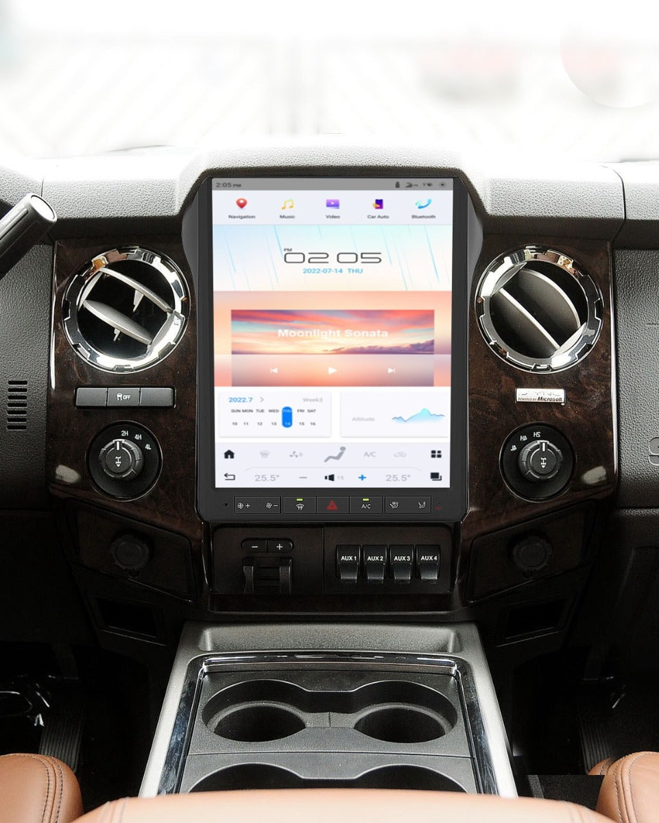 Ford F250 Tesla Style Screen 2009-2016