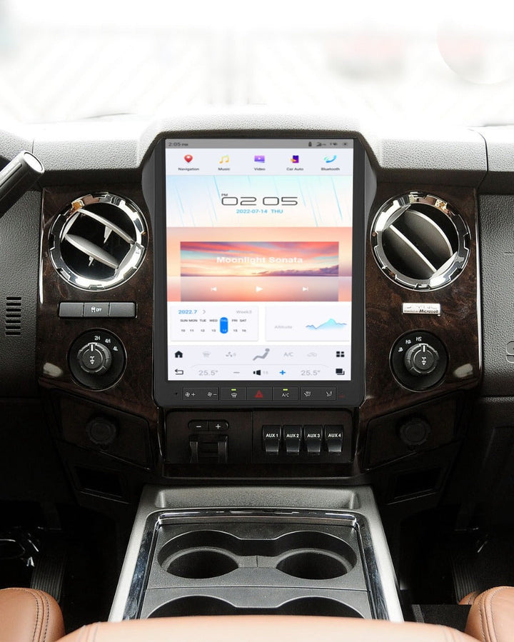 Ford F250 Tesla Style Screen 2009-2016