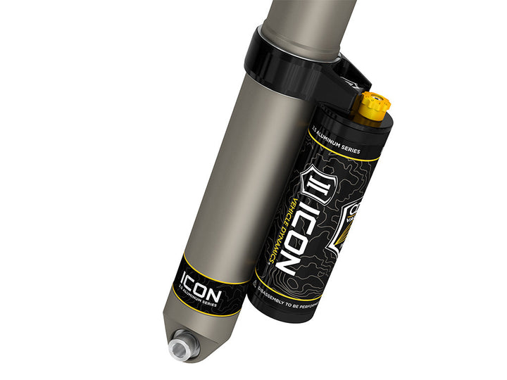 ICON 2014-2026 Ram 2500, w/ ICON .5" Lift Performance Rear Coils, Rear, V.S. 2.5 Aluminum Series Shock Absorbers, Piggyback Reservoir w/ CDCV, Pair