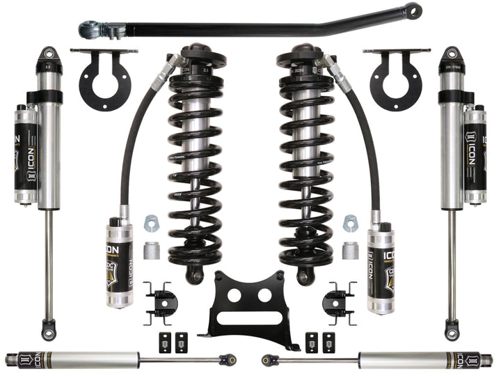 ICON Vehicle Dynamics 2005-2016 Ford F250/F350, 2.5-3" Lift, Stage 4 Coilover Conversion System