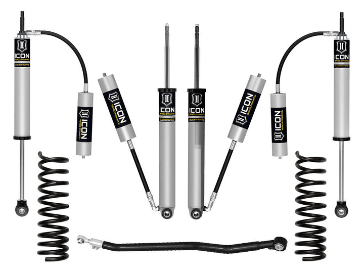 ICON Vehicle Dynamics 2014-2026 Ram 2500 4WD, Diesel, Coil Spring Rear, 2.5" Lift, Stage 2 Suspension System