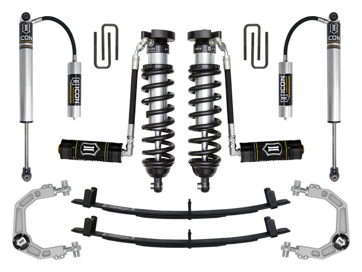 ICON Vehicle Dynamics 1995.5-2004 Toyota Tacoma, 0-3" Lift, Stage 4 Suspension System, Billet UCA