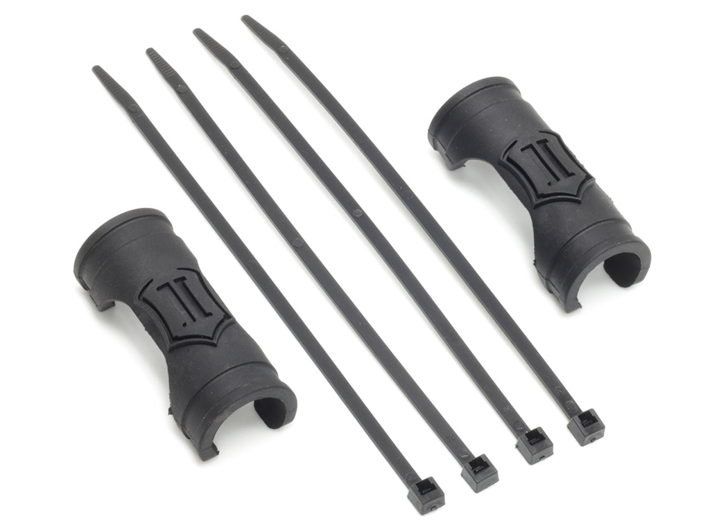 ICON Vehicle Dynamics -4 To -10 Shock Reservoir Hose Shield Kit