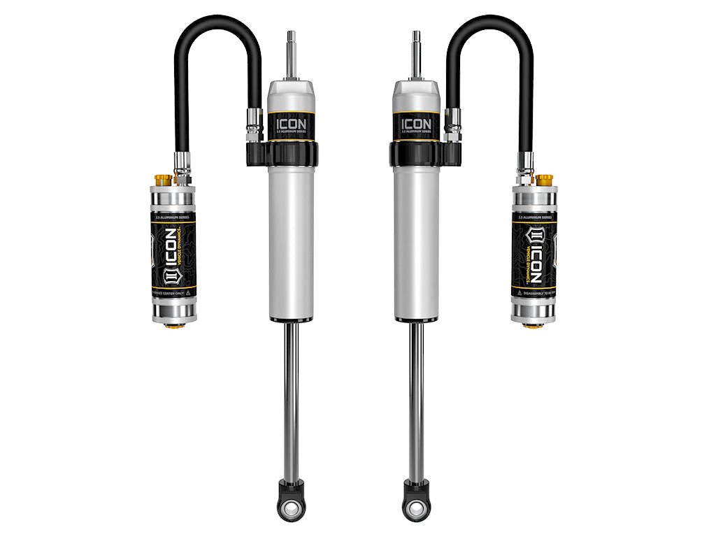 ICON Vehicle Dynamics 2007-18 Jeep JK Wrangler, 3" Lift, Front, 2.5 VS Remote/CDCV Shocks, Pair