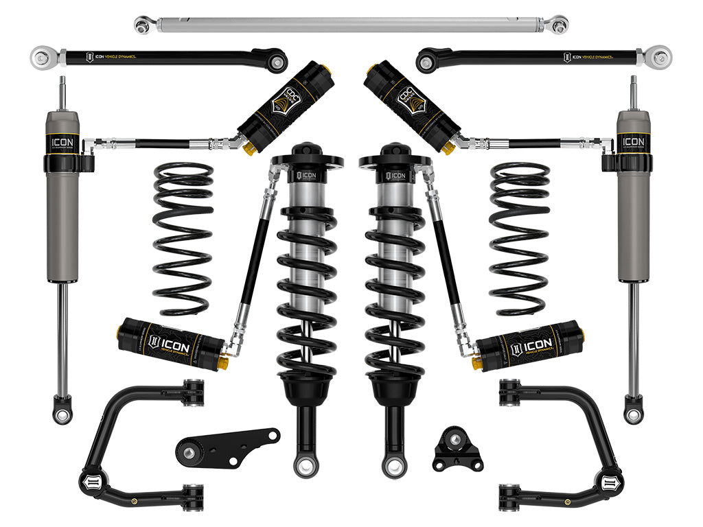 ICON Vehicle Dynamics 2024-2026 Toyota Land Cruiser 250 Series, 1.25-3" Lift, Stage 8 Suspension System, CDCV, Tubular