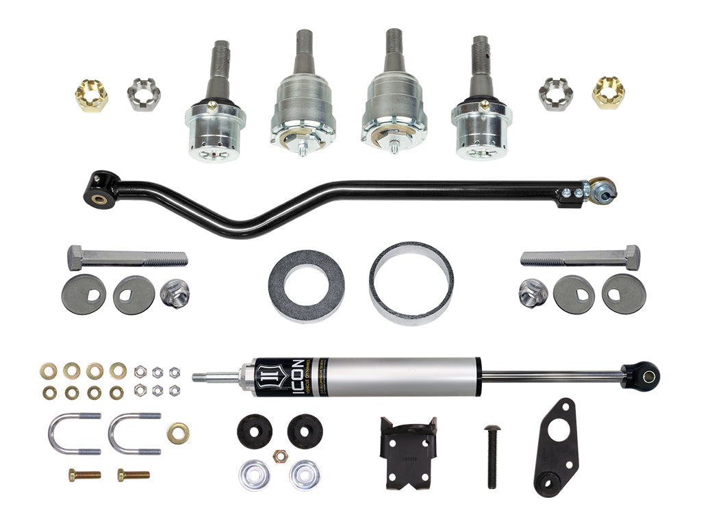 ICON Vehicle Dynamics 2007-2018 Jeep Wrangler JK, Ultimate Front End Kit, Stage 4