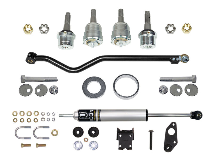 ICON Vehicle Dynamics 2007-2018 Jeep Wrangler JK, Ultimate Front End Kit, Stage 4