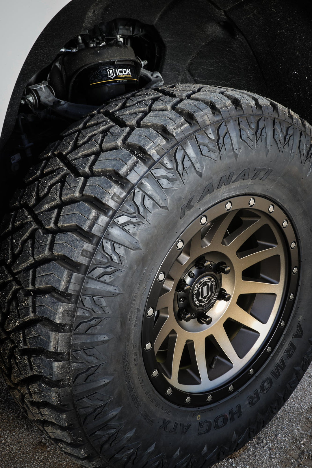 ICON Vehicle Dynamics 2019-2026 Chevrolet Silverado 1500/GMC Sierra 1500, Front, 2.38-3.75" Lift, 2.5 EXP Series Coilover