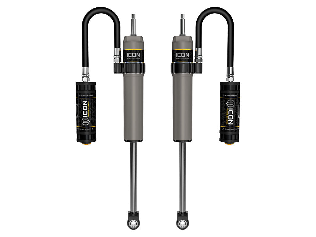 ICON Vehicle Dynamics 1996-2002 Toyota 4Runner, 0-2" Lift, Rear, V.S. 2.5 Aluminum Series Shock Absorbers, Remote Reservoir, Pair