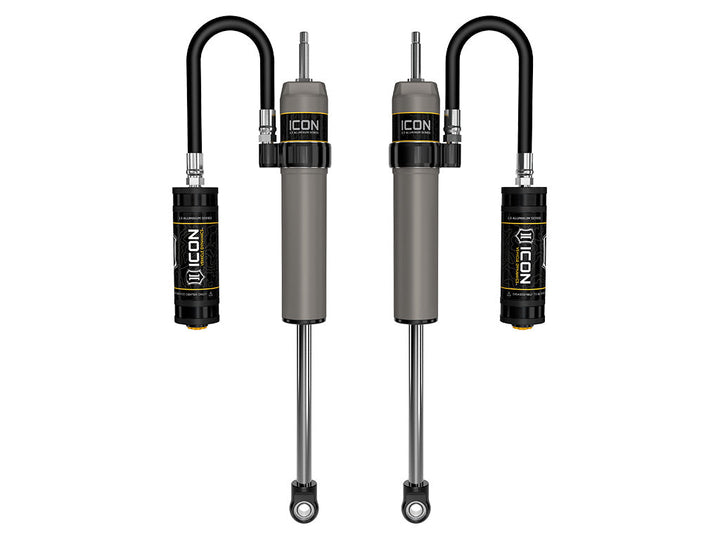 ICON Vehicle Dynamics 1996-2002 Toyota 4Runner, 0-2" Lift, Rear, V.S. 2.5 Aluminum Series Shock Absorbers, Remote Reservoir, Pair