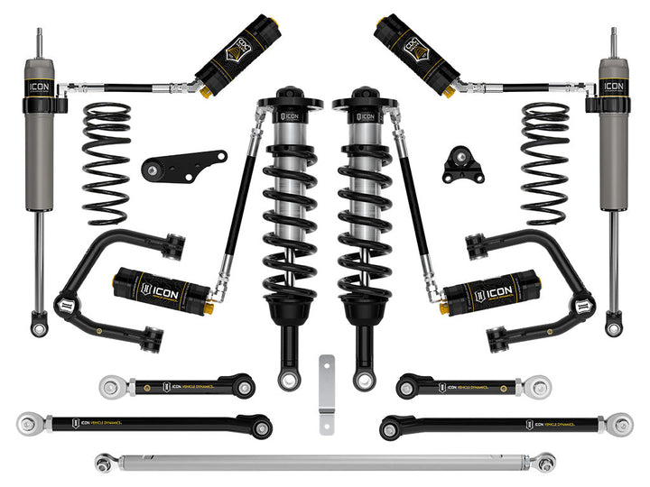 ICON Vehicle Dynamics 2024-2026 Toyota Land Cruiser 250 Series, 1.25-3" Lift, Stage 9 Suspension System, CDCV, Tubular