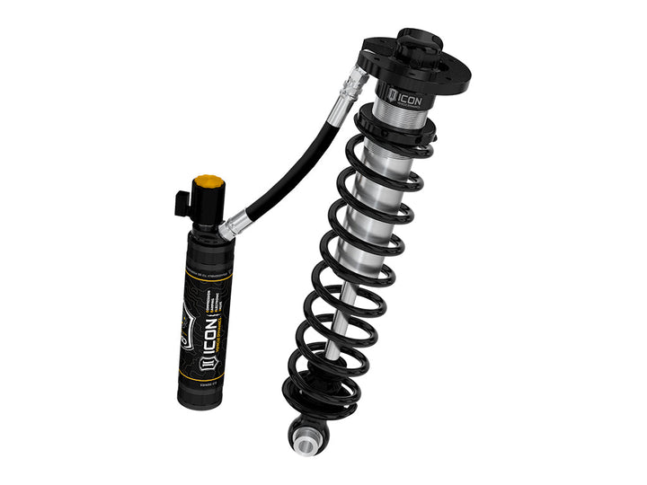 ICON Vehicle Dynamics 2022-2025 Ford F-150 Lightning, Lowered 0-4", Rear, V.S. 2.5 Series Coilover Kit, Remote Reservoir w/ CDEV, Pair