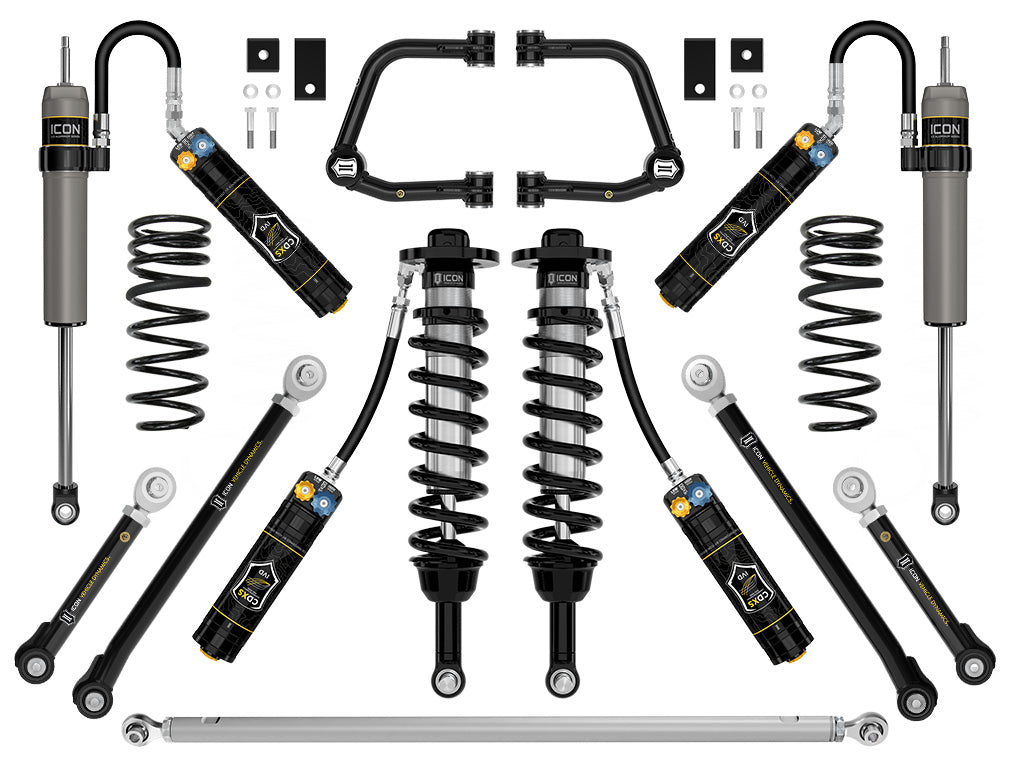 ICON Vehicle Dynamics 2023-2026 Toyota Sequoia, 3-4.5" Lift, Stage 10 Suspension System, Tubular, CDXS