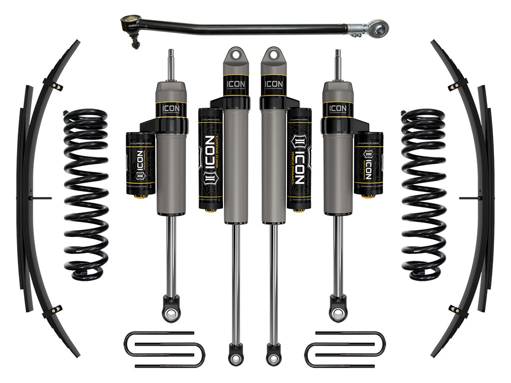 ICON Vehicle Dynamics 2007-2019 Ford F-250/F-350 4WD Diesel, 2.5" Lift, Stage 3 Suspension System w/ Expansion Packs
