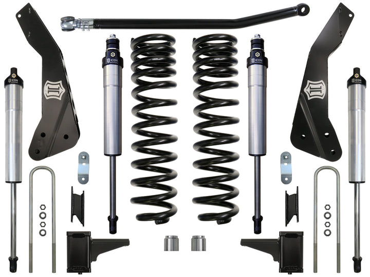 ICON Vehicle Dynamics 2011-2016 Ford F250/F350, 4.5" Lift, Stage 2 Suspension System