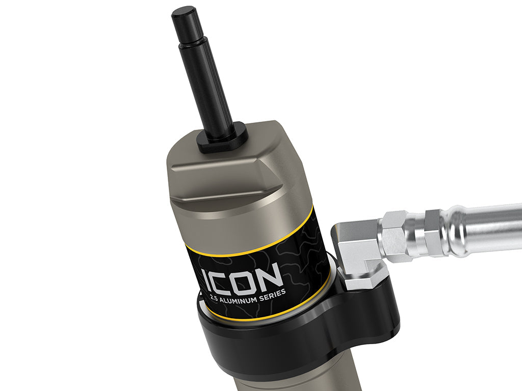 ICON Vehicle Dynamics 2005-2023 Toyota Tacoma, Rear, V.S. 2.5 Aluminum Series RXT Shock Absorbers, Remote Reservoir w/ CDCV, Pair