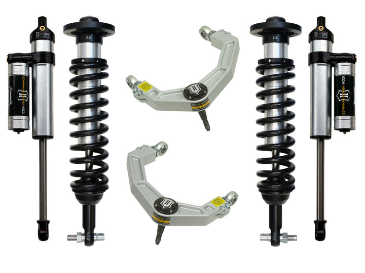 ICON Vehicle Dynamics 2014 Ford F150 4WD, 0-2.63" Lift, Stage 3 Suspension System, Billet UCA
